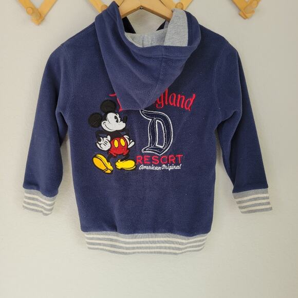 Kids Disneyland Resort Zip Up Hoodie Size 8/Small - Picture 3 of 6